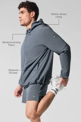 Performance On-The-Go-jas – Steel Grey