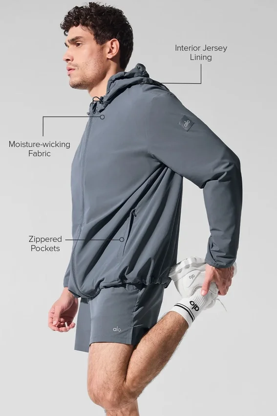 Performance On-The-Go-jas - Steel Grey