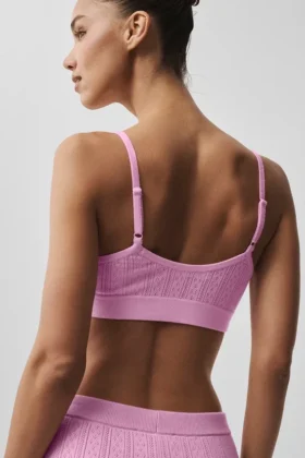 Pointelle-trui Be Mine-bh – Candy Heart Pink