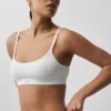 Pointelle-trui Be Mine-bh – Semi-transparant wit