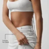 Pointelle-trui Be Mine Hot Short - Semi-transparant wit