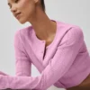 Pointelle-trui Be Mine-vest - Candy Heart Pink