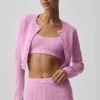 Pointelle-trui Be Mine-vest - Candy Heart Pink