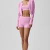 Pointelle-trui Be Mine-vest - Candy Heart Pink