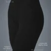 Pointelle Truie High-Waist Be Mine-Legging - Zwart