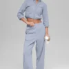 Polar Fleece High-Waist Retreat-joggingbroek – Winter Frost