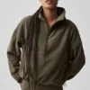 Polar Fleece Retreat Cover-up - Olive Tree
