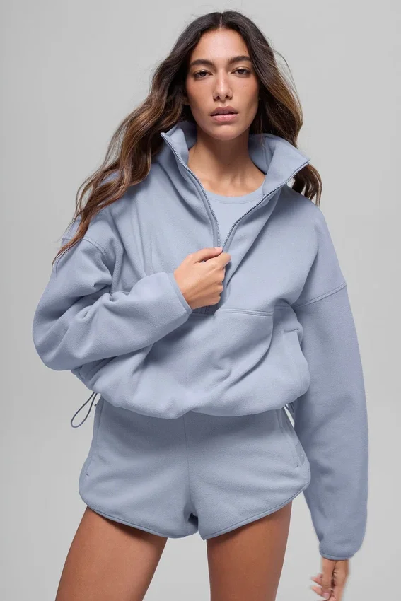 Polar Fleece Retreat Cover-up - Winter Frost