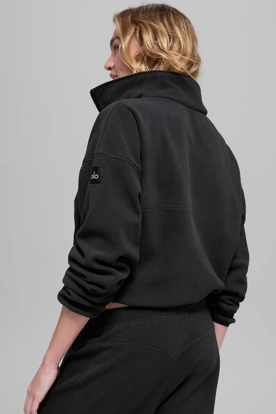 Polar Fleece Retreat Cover-up - Zwart