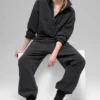 Polar Fleece Retreat Cover-up - Zwart