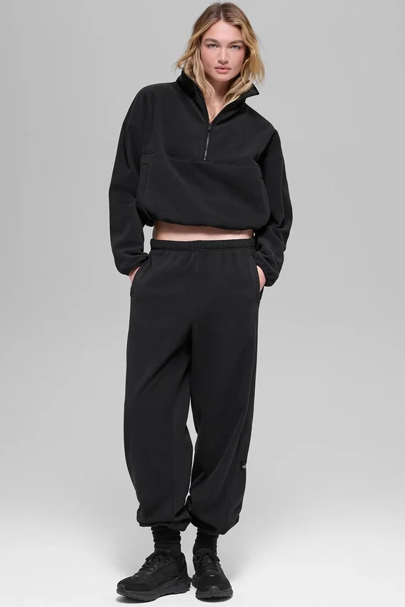 Polar Fleece Retreat Cover-up - Zwart