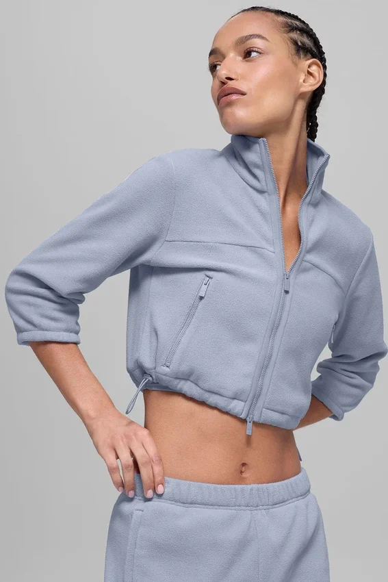 Polar Fleece Retreat kort jasje - Winter Frost