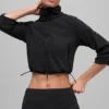 Polar Fleece Retreat kort jasje - Zwart