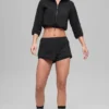 Polar Fleece Retreat kort jasje - Zwart