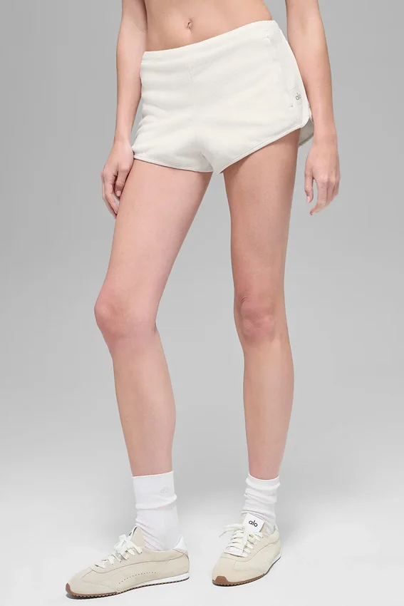 Polar Fleece Retreat Korte broek - Ivoor