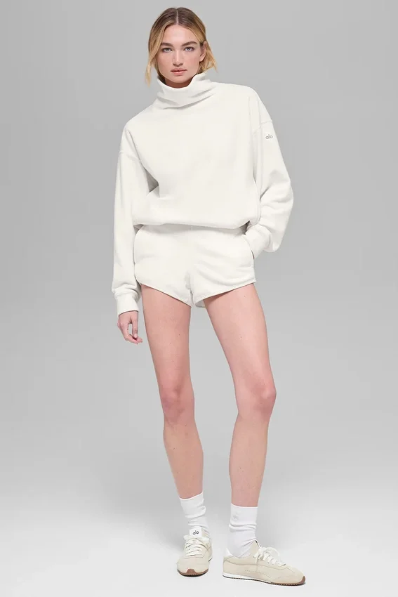 Polar Fleece Retreat Korte broek - Ivoor