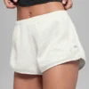 Polar Fleece Retreat Korte broek - Wit gemêleerd grijs