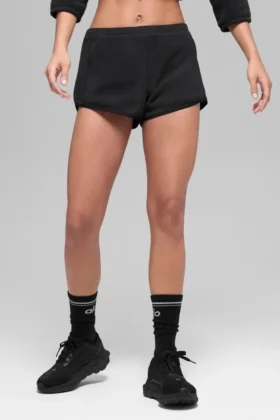 Polar Fleece Retreat Korte broek - Zwart