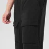 Polar Fleece Ridge-cargobroek - Zwart