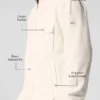 Polar Fleece Ridge-jas met volledige ritssluiting - Ivoor