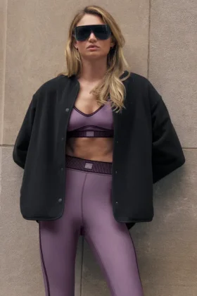 Polar Fleece Take Note-jas - Zwart