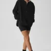 Polar Fleece Take Note-jas - Zwart