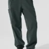 Polar Fleece Wintry Mix-broek - Antracietgroen