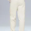 Polar Fleece Wintry Mix-broek - Ivoor