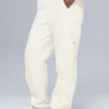 Polar Fleece Wintry Mix-broek - Ivoor