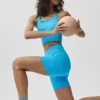 Pulse Grip-sok voor dames - Azuurblauw
