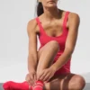Pulse Grip-sok voor dames - Candy Red
