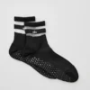 Pulse Grip-sok voor dames - Zwart