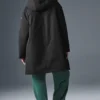 Rain or Shine Puffer lange jas - Zwart