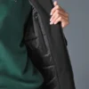 Rain or Shine Puffer lange jas - Zwart