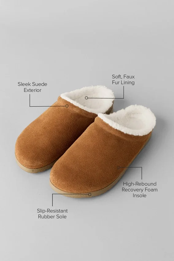 Recovery Pantoffel - Saddle/Ivory
