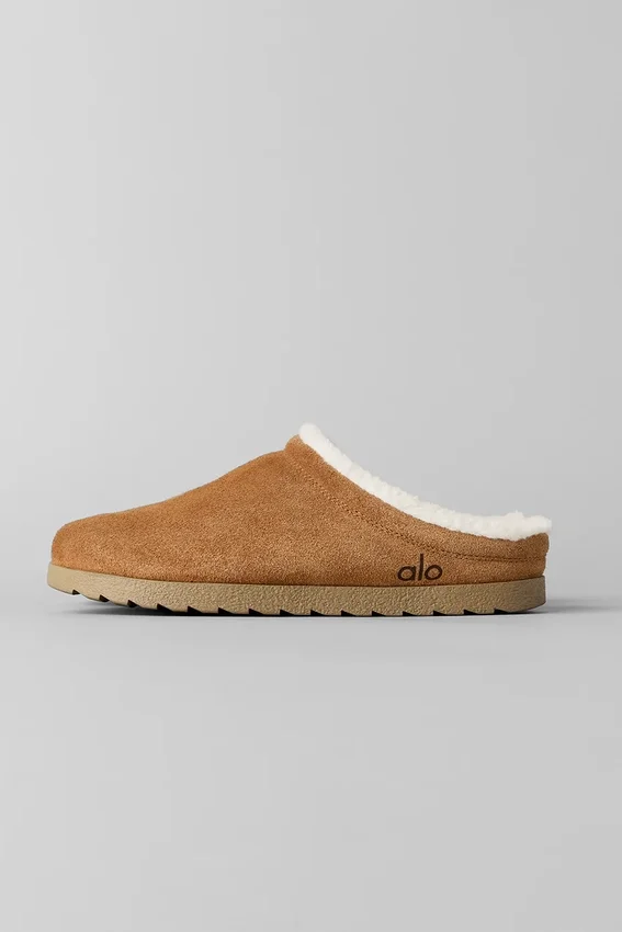 Recovery Pantoffel - Saddle/Ivory