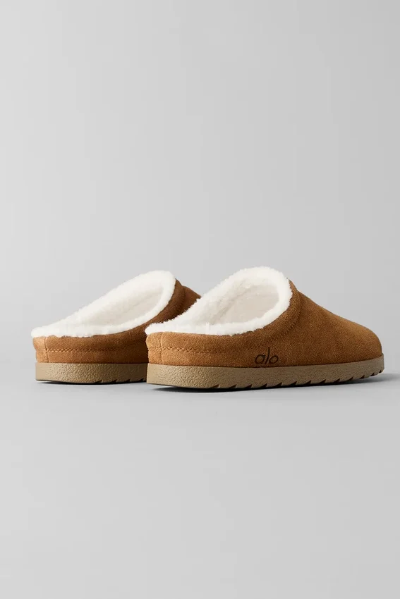 Recovery Pantoffel - Saddle/Ivory