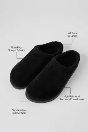 Recovery-pantoffel – Zwart