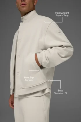Renown Varsity-jas – Bone