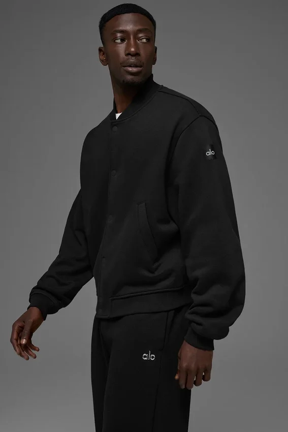 Renown Varsity-jas - Zwart