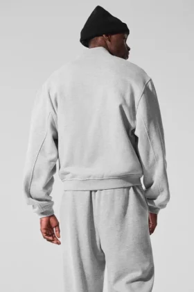 Renown Varsity-jasje – Athletic Heather Grey