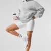 Renown zware Hoodie - Athletic Heather Grey