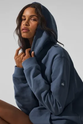 Renown zware Hoodie – Bluestone