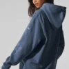 Renown zware Hoodie - Bluestone