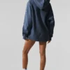 Renown zware Hoodie - Bluestone