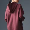Renown zware Hoodie - Burgundy Truffle