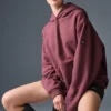 Renown zware Hoodie - Burgundy Truffle