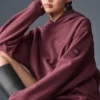 Renown zware Hoodie - Burgundy Truffle