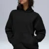 Renown zware Hoodie - Zwart