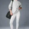Renown zware trui met ronde hals – Athletic Heather Grey